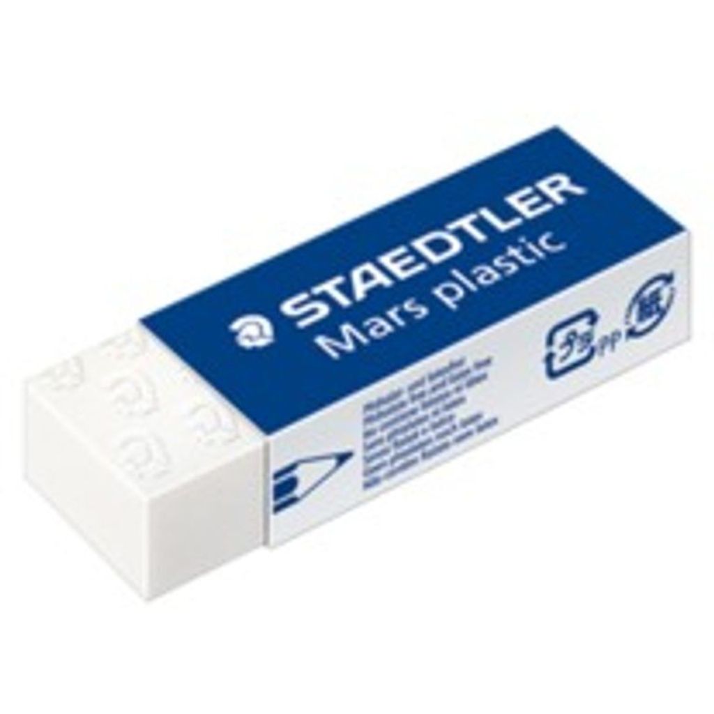 Staedtler Mars plastic gomma per cancellare Bianco 20 pz Immagine del prodotto 