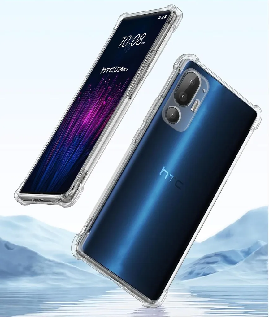 Proteggi il Tuo Sogno: Cover Trasparente Antishock per HTC U24 Pro - 5