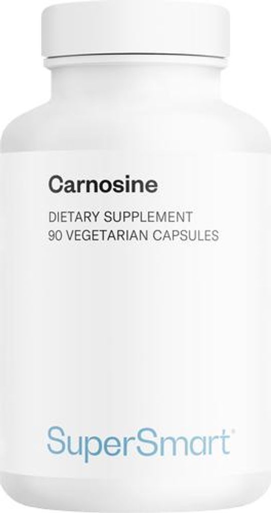 SuperSmart Carnosine Dietary Supplement - 90 Vegi-Kaps