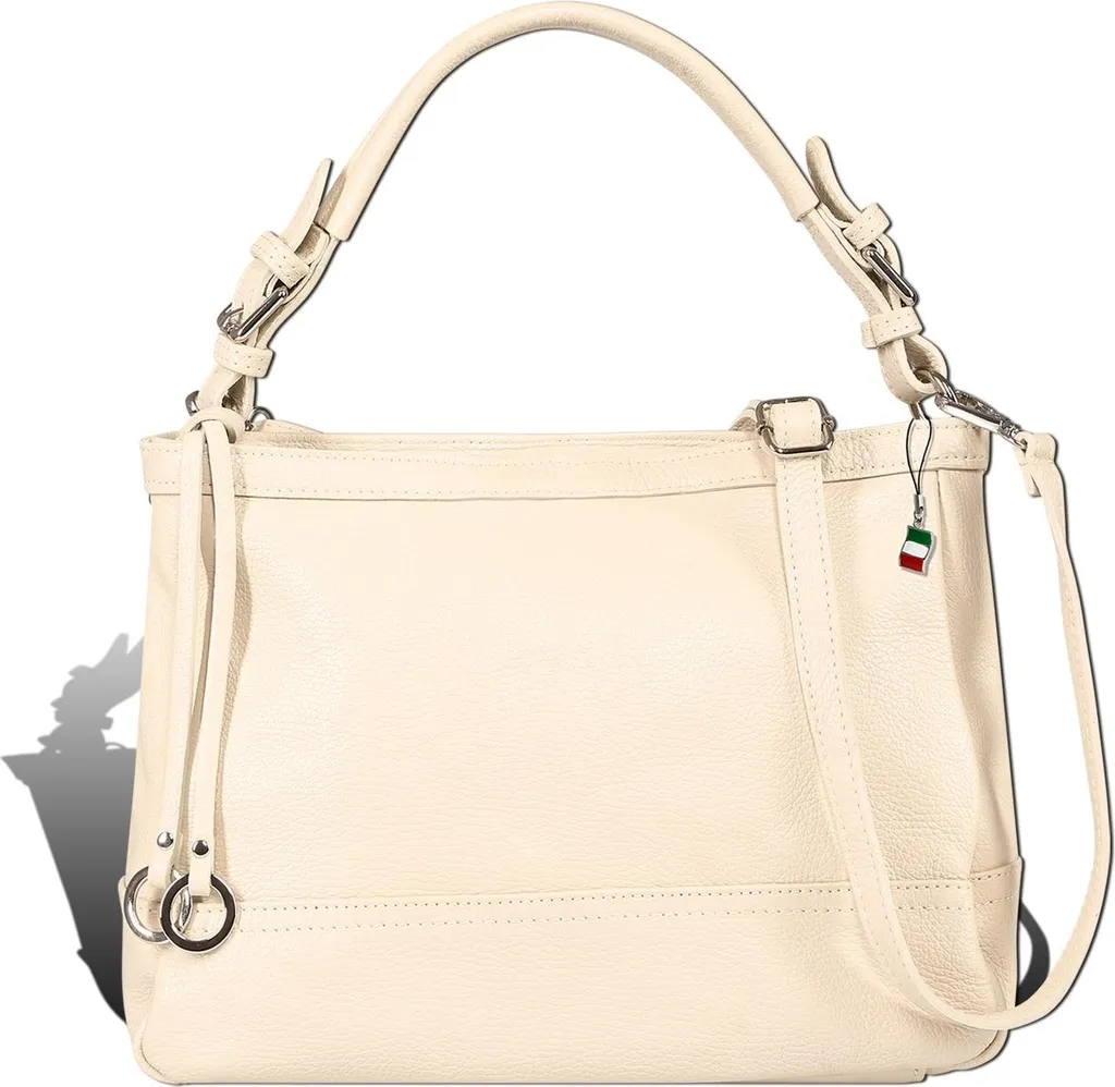 Recensione Borsa Florence Hobo Beige D2OTF176I1: Vera Pelle Top