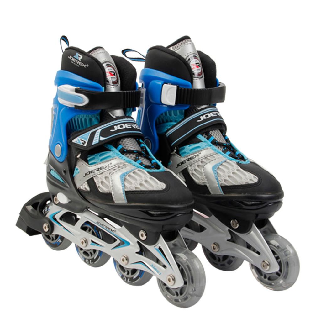 AMIGO Inline Skates Rollschuhe Einstellbarer ABEC7 Rollen Größe 30-33 Blau 