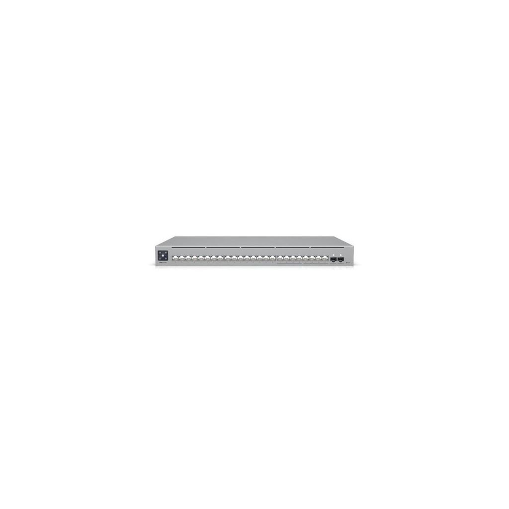 Ubiquiti UniFi Switch Pro Max 24 Port, 8 x 2,5 GbE, 16 x GbE, 2 x SFP+ Ports, silber (USW-PRO-MAX-24)