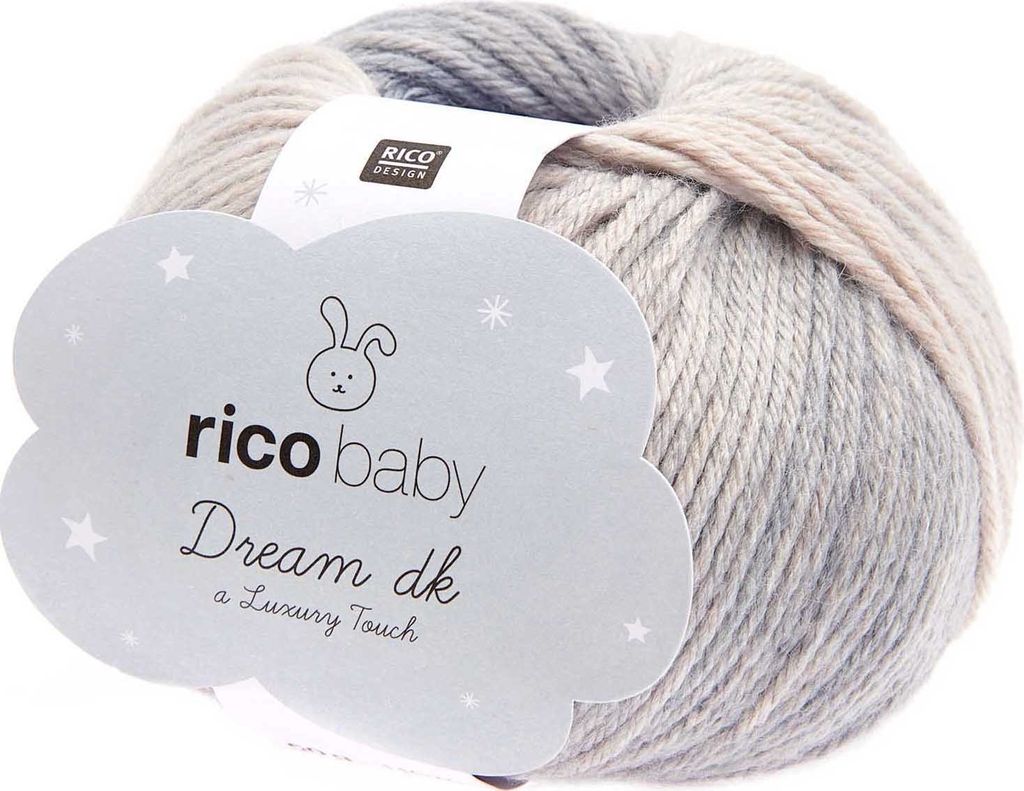 Rico Design Baby Dream dk, 50 g, ca. 115 m Pebbles