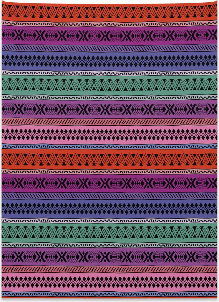 Abakuhaus asiatisch Wandteppich, Geometrisches Stammes- bunt aus Weiches Mikrofaser Stoff Kein Verblassen Klare Farben Waschbar, 110 x 150 cm, Mehr...