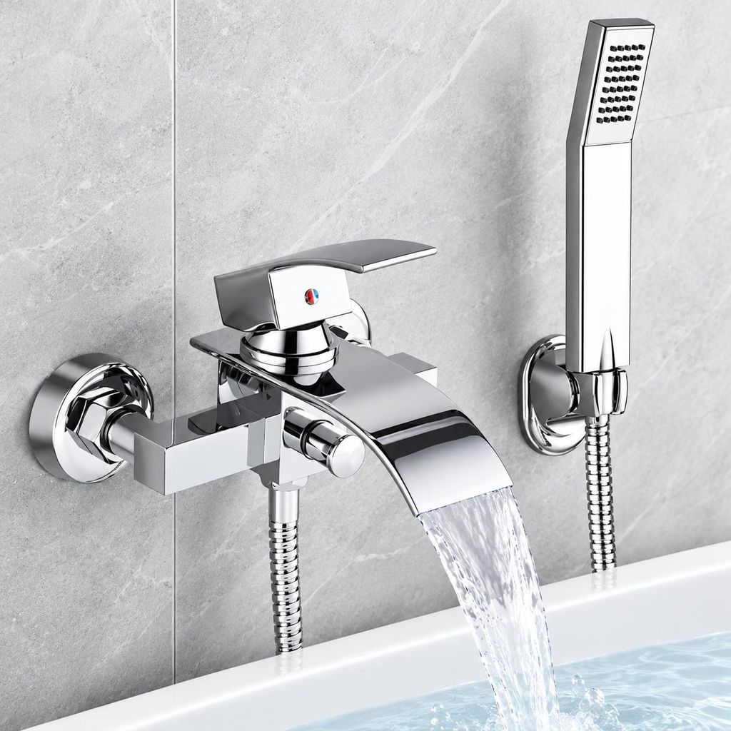 Badewannenarmatur, Brausegarnitur, Duscharmatur mit Produktbild 