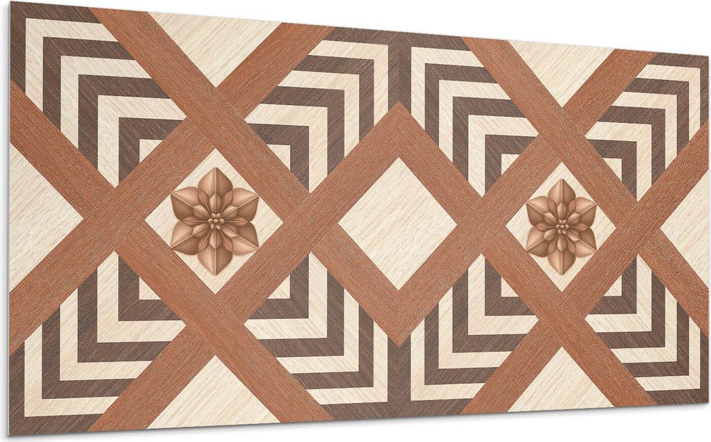 Muster Mit Geometrischen Motiven – Selbstklebende Fliesen – Wandverkleidung – Wandpaneel – PVC Fliesen – Vinylflisen – PCV Flisen – S...
