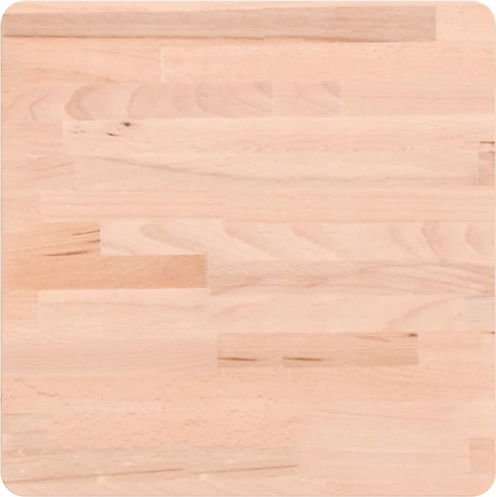 vidaXL Tischplatte 40x40x1,5 cm Quadratisch Massivholz Produktbild 