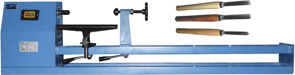 Tour à bois d'établi 1000mm Type 501 idéal pour menuiserie et loisirs