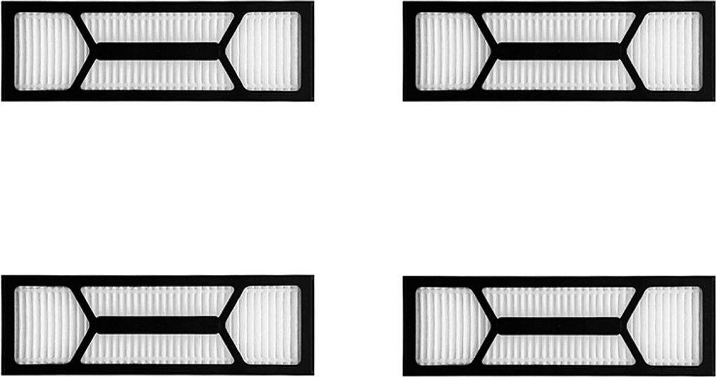 INF Eufy Robot Vacuum Cleaner Ersatzteile Filter 4er-Set
