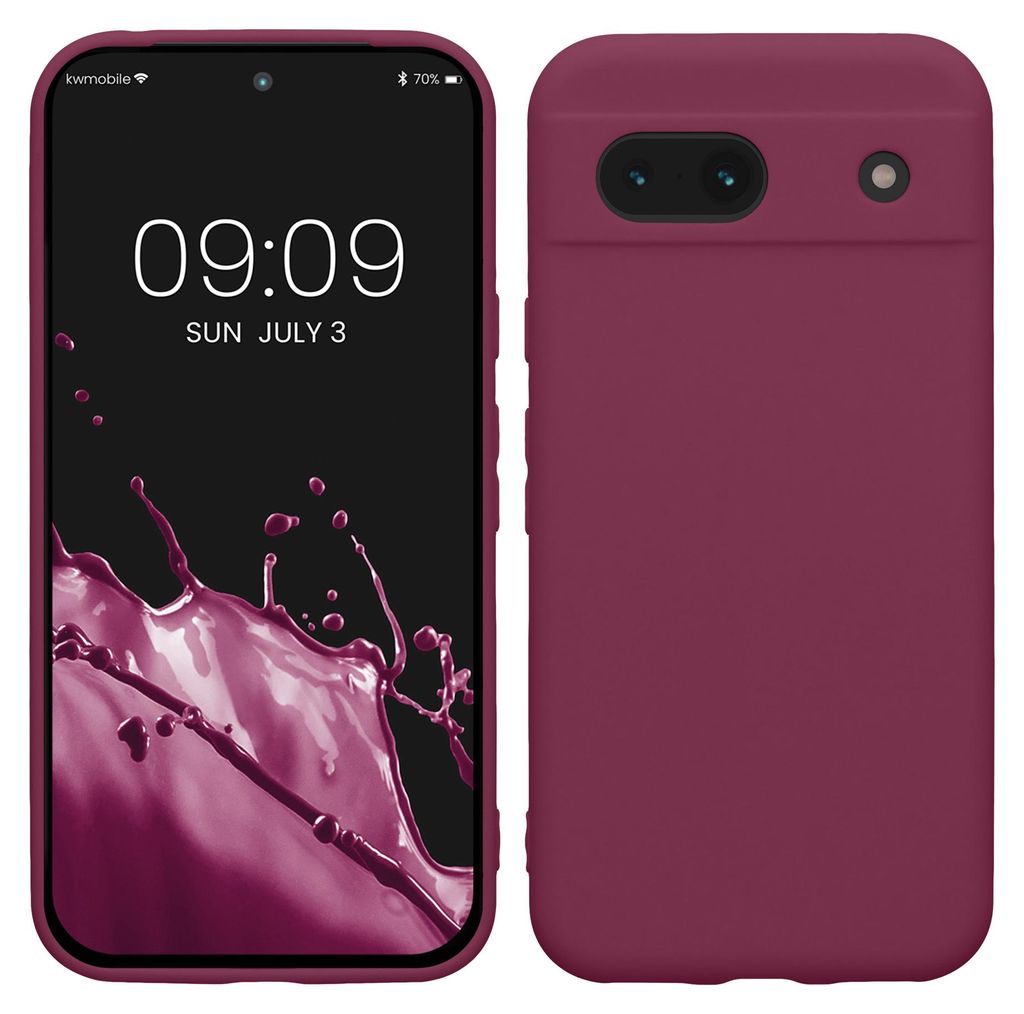 kwmobile Handyhülle für Google Pixel 8a Hülle - weiches Produktbild 