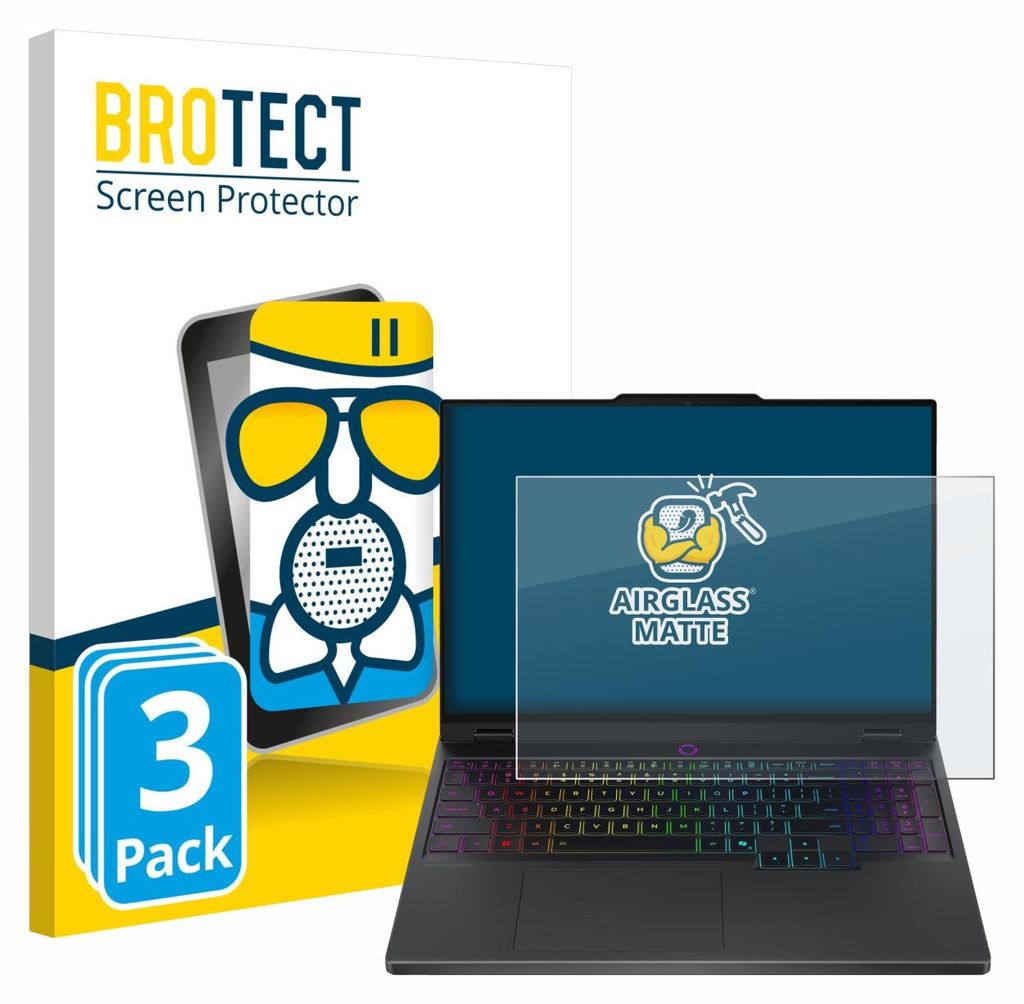 3x BROTECT Entspiegelungs Schutzglas für Lenovo Legion 5 Produktbild 