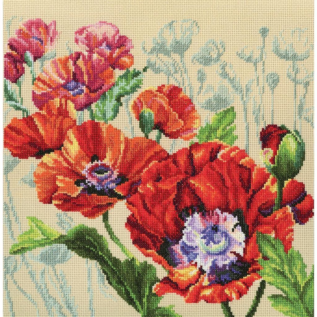 RTO Kreuzstich Set "Inspiration" M452, Zählmuster, 30x30 cm