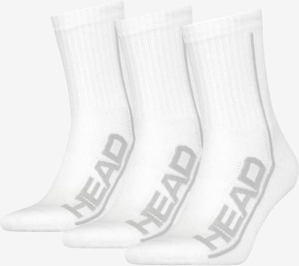 Tenisové ponožky HEAD Tennis 3P Performance white 2024_25 Obrázek produktu 