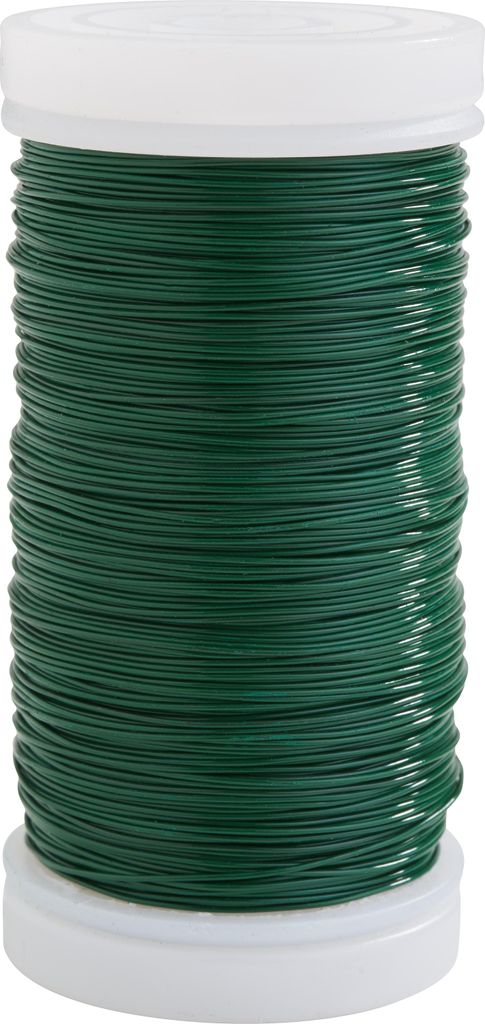 Bindedraht, 0,35mm, 100g Spule Grün Produktbild 
