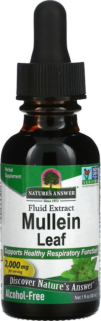 Nature's Answer, Königskerzenblatt, Flüssigextrakt, Produktbild 