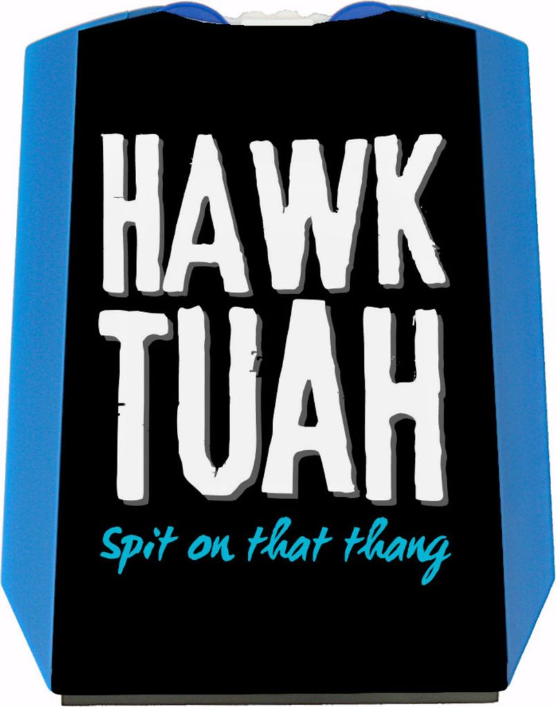 Hawk Tuah Parkscheibe mit Spruch Spit on that thang