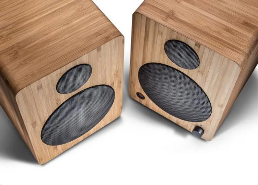 Wavemaster Cube Mini Neo Bamboo : Système Audio Actif 2.0 Bluetooth - 9