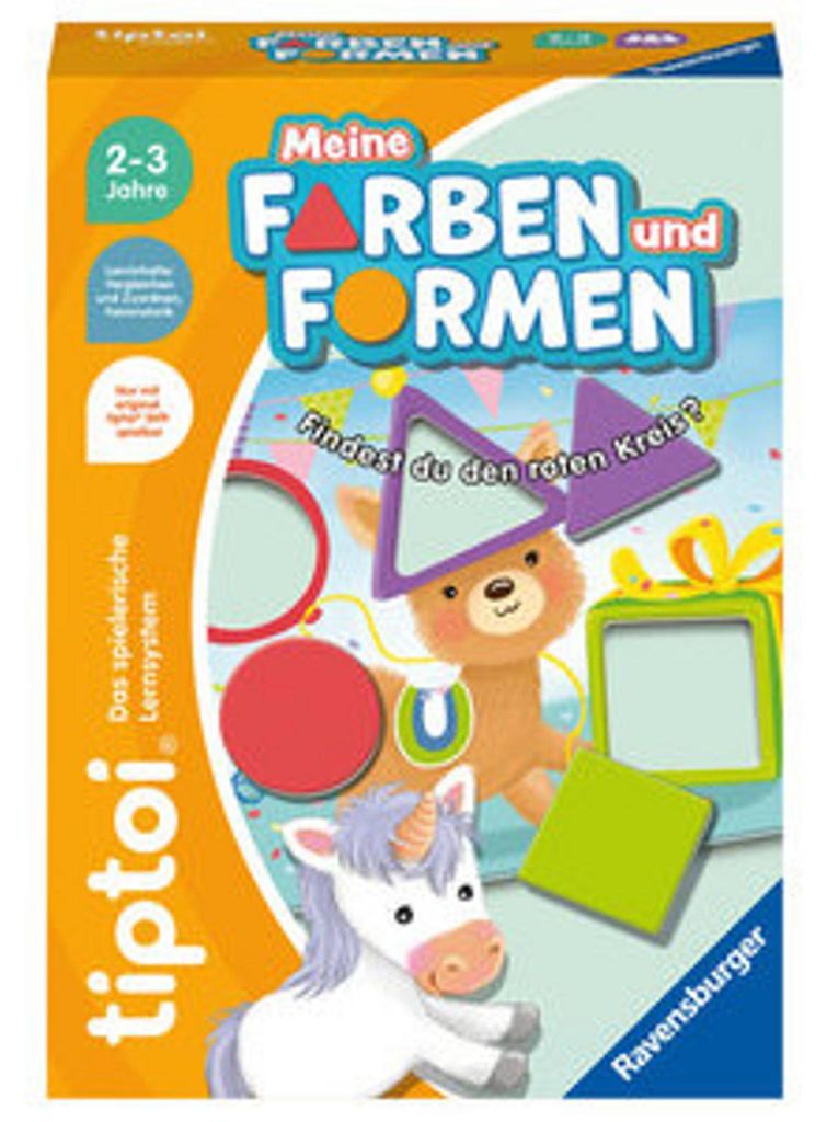 I miei colori e le mie forme Ravensburger 00168 Immagine del prodotto 