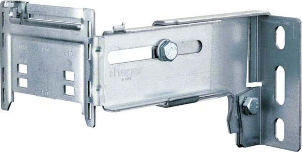 Hager Konsole zur Verwendung G2262 m.Adapterplatte f.Wandabstand 120-200mm