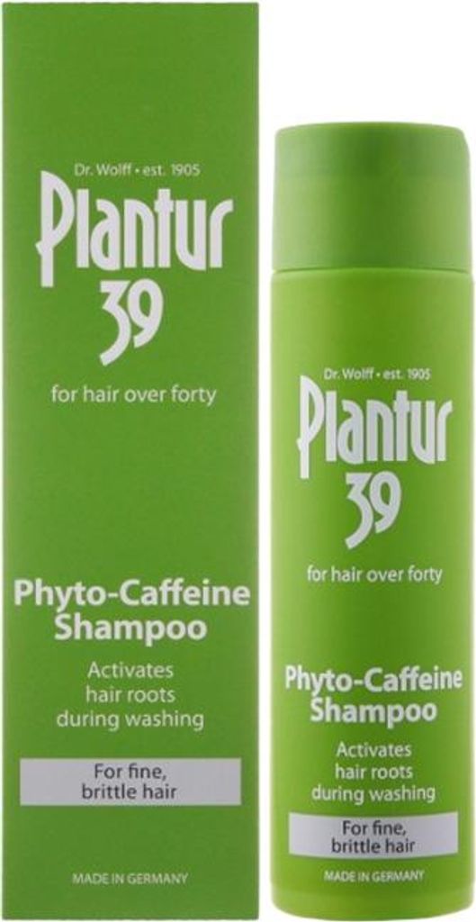 1x Shampoo mit Phyto-Koffein PLANTUR 39 pro jemne 250 ml