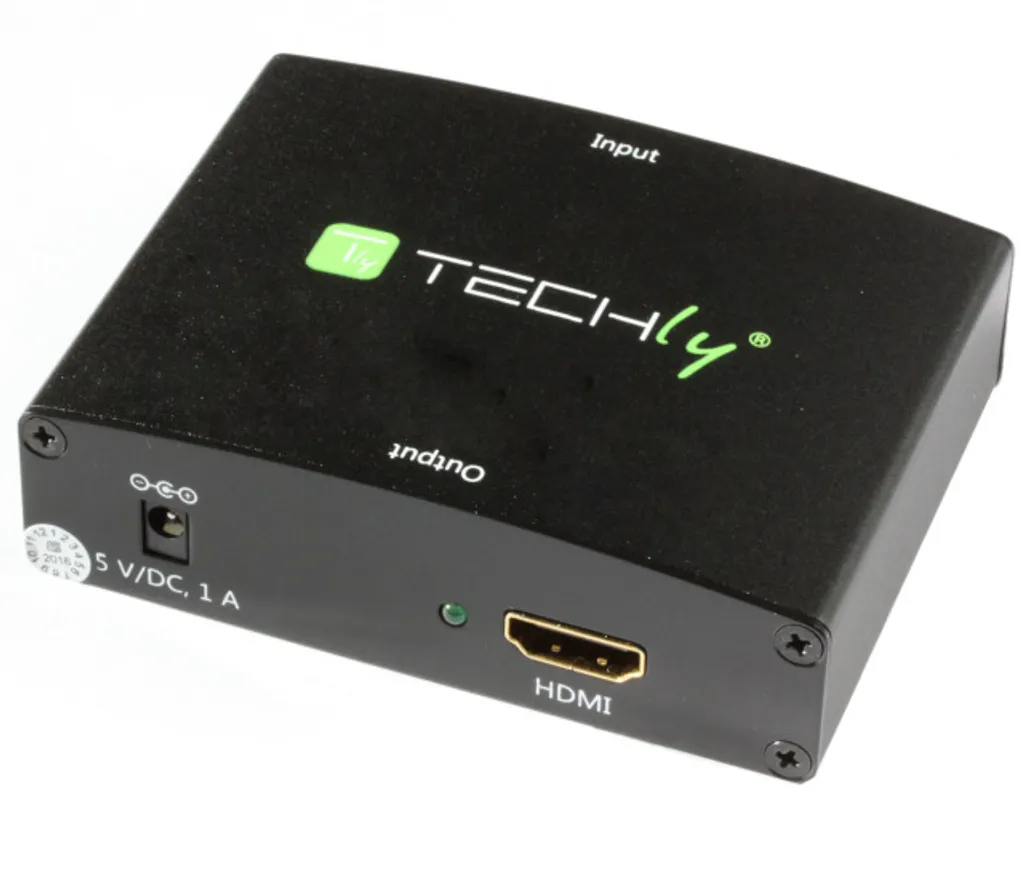 Solution Écran Noir VGA vers HDMI Convertisseur Techly Audio et Vidéo - 3