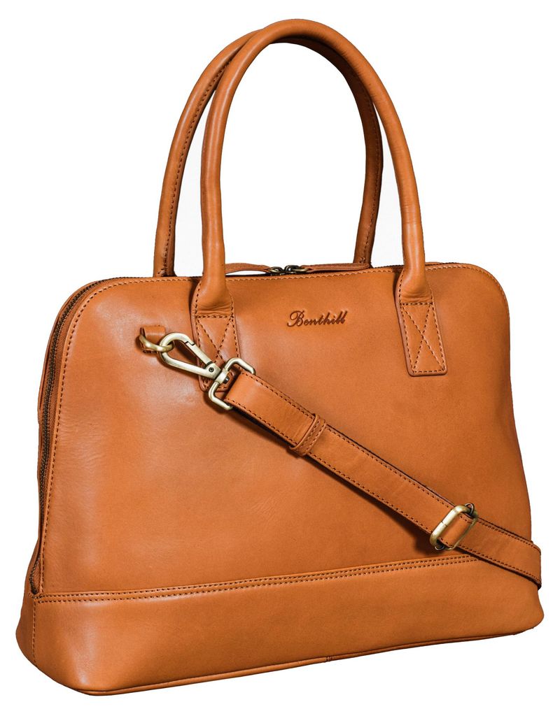Benthill Handtasche Damen Leder Groß | Henkeltasche aus Produktbild 
