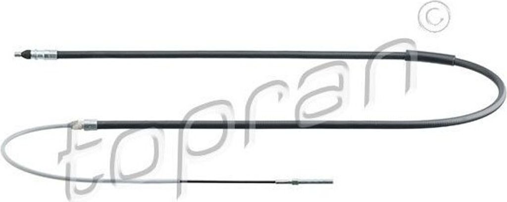 TOPRAN Handbremsseil 501 099 hinten links für BMW 3 Limousine (E46)