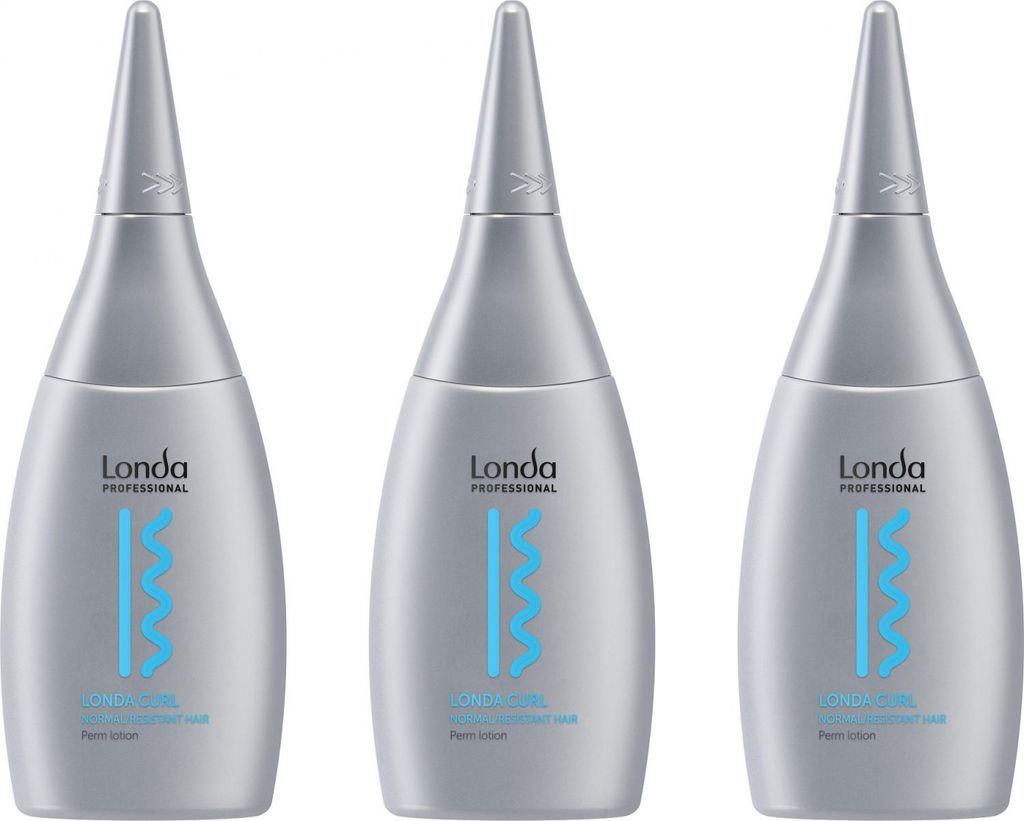 Londa Curl Perm Lotion N/R 3x75 ml Produktbild 