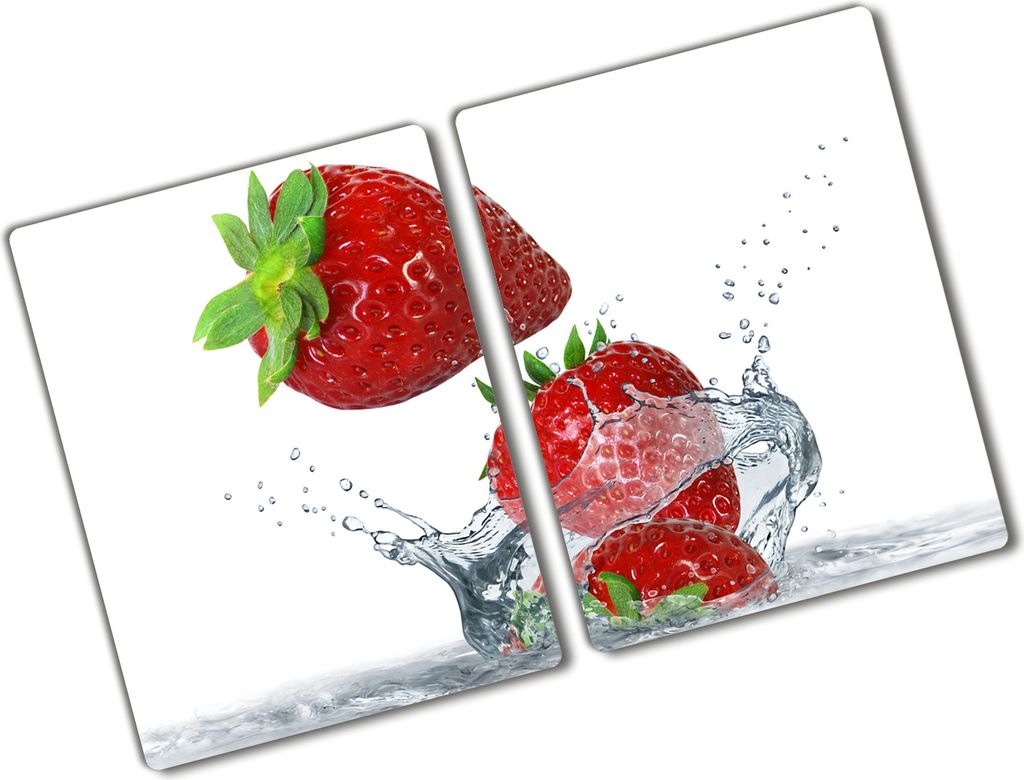 Tulup Glas Herdabdeckplatte - 2x40x52 cm - Produktbild 