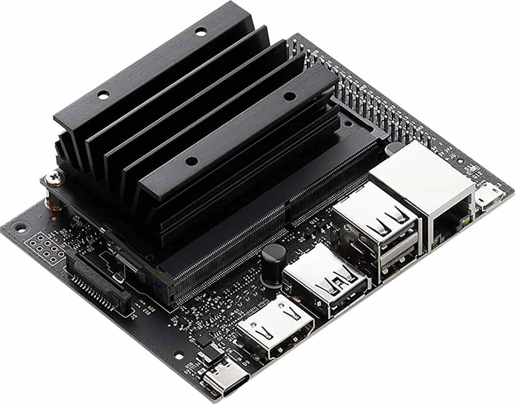 Ordinateur monocarte NVIDIA Jetson Nano 2GB kit complet pour développeur