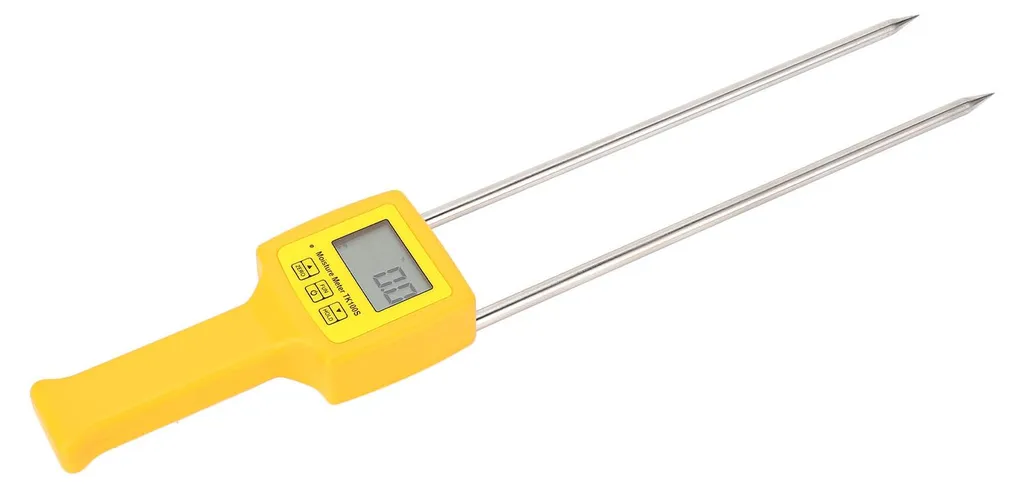 Humidimètre portable LCD pour foin avec sonde longue portée 35cm - 18V