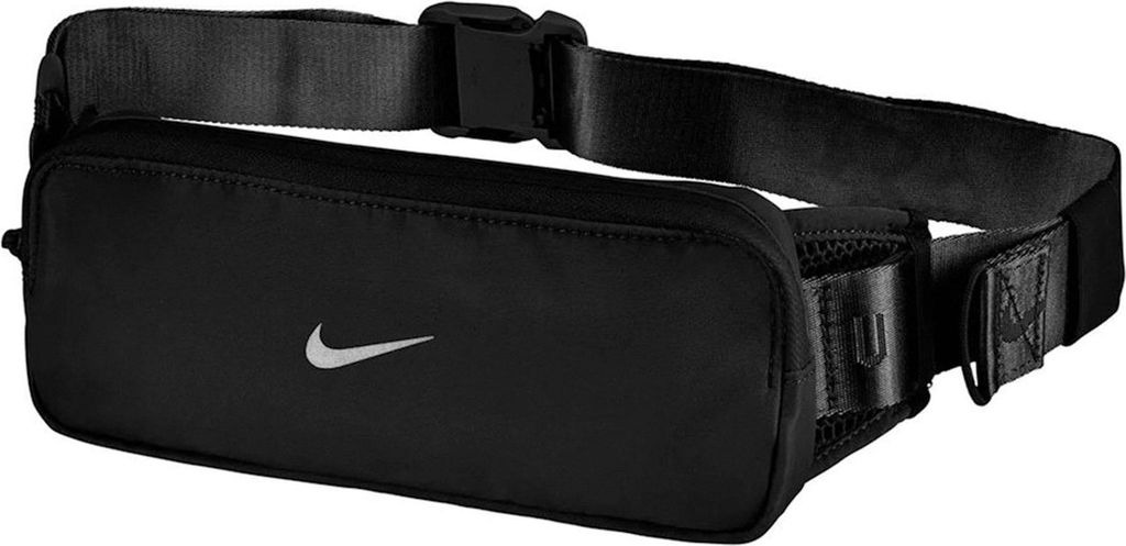 NIKE 9038/366 Nike Tempo Waistpack 082 black/black/silver 082 black/black/silver -