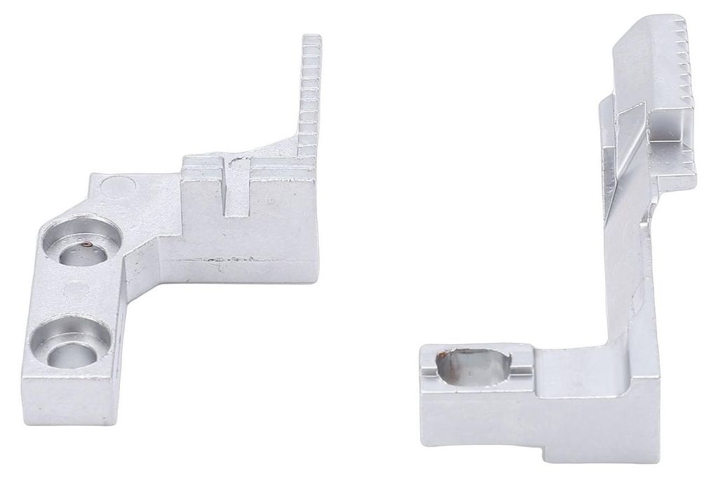 2-teiliges Nähmaschinen-Transporteur-Set, passend für SINGER S14-78 Overlock-Maschine, Ersatzteile aus Kohlenstoffstahl