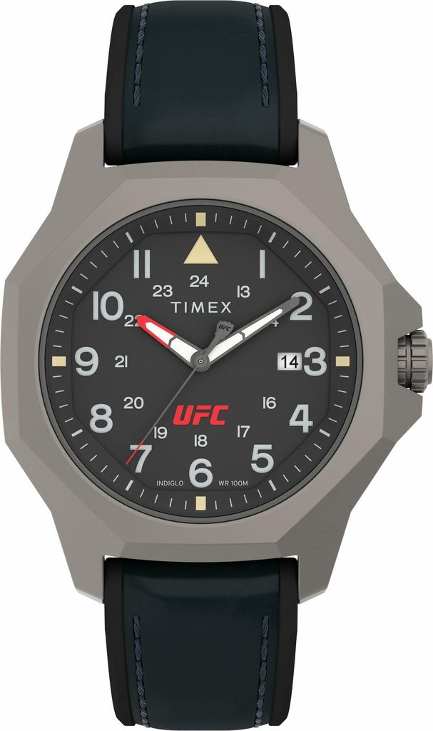 Timex Herren Uhr Armbanduhr Analog Silikon TW2V85700 UFC Reveal