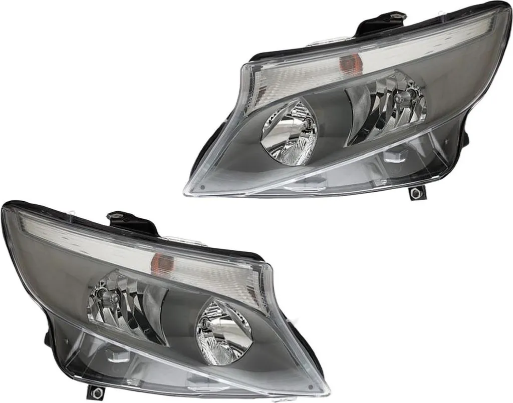 Phare halogène HELLA technologie FF 12V H7 H15 pour Mercedes-Benz Vito