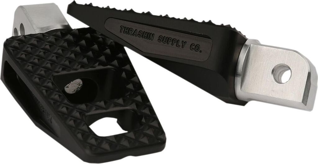 Thrashin Supply Co P-54 Tsc-2027-1 Fußrasten Silber Silber One Size