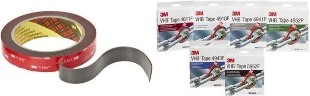 Adesivi Yamaha Diapason Nastro Adesivo Doppia Faccia Imbottito Bianco – 18 Mm X 2 M, Per Montaggio Pesante, Artigianato Biadesivo Spesso - Foto 6