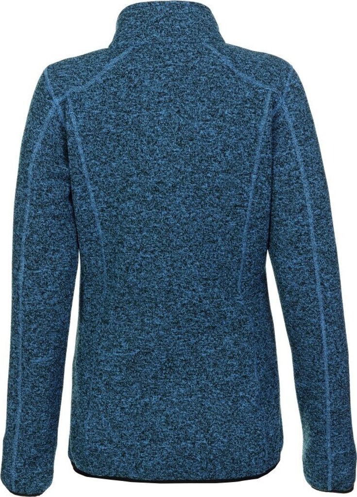 Killtec Josia Strick-Fleecejacke, Farbe:Blau, Größe:36