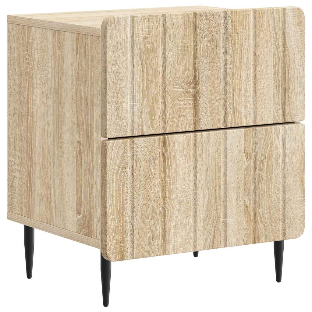 Maison Exclusive - Nachttisch Sonoma-Eiche 43 x 34,5 x 49,5 cm Holzwerkstoff