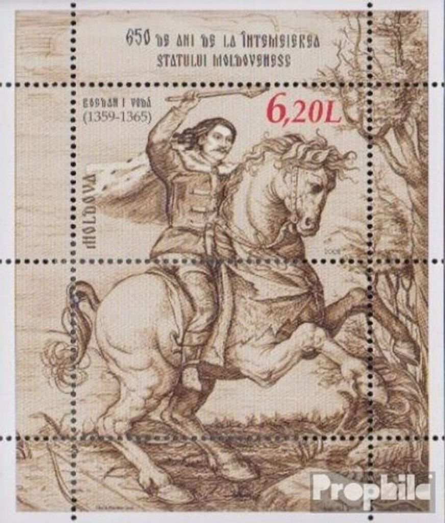 Briefmarken Moldawien 2009 Mi Block45 (kompl.Ausg.) postfrisch Unabhängigkeit Fürstentum