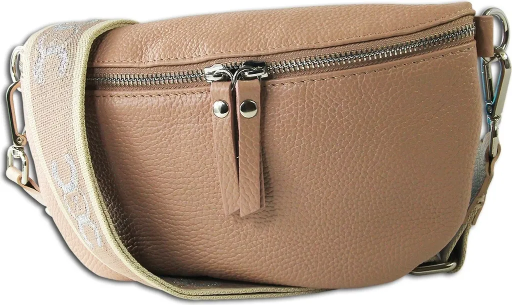 Sac à main Toscanto OTT807BA en cuir véritable coloris taupe beige