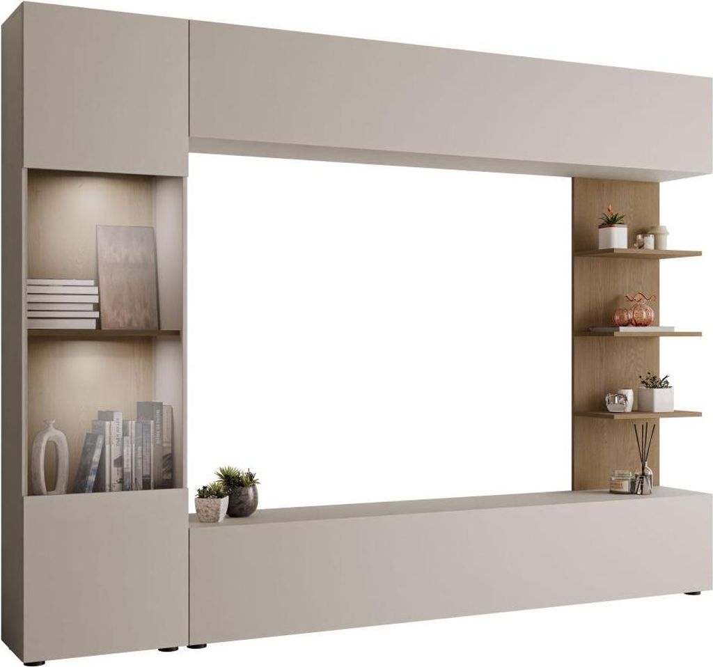 MIRJAN24 Wohnwand Lazando, Stilvoll Wohnzimmer-Set, Produktbild 