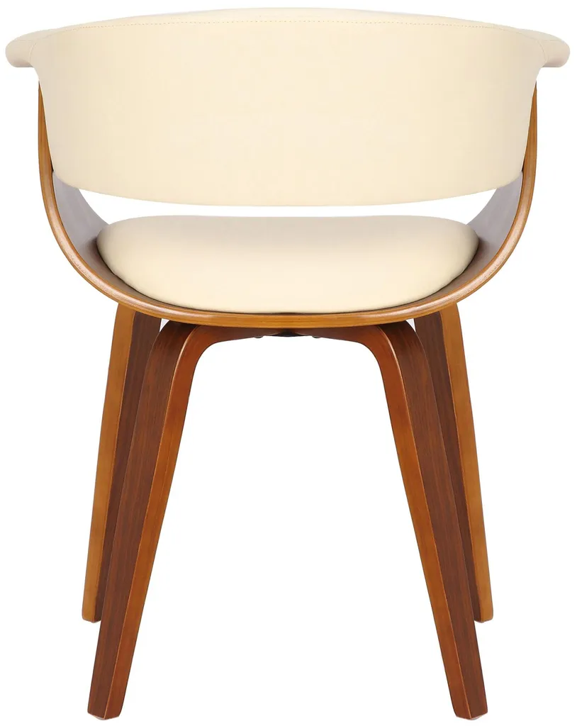 Chaise Bruce Crème : Solution Anti-Taches en Similicuir pour Salle à Manger - 9