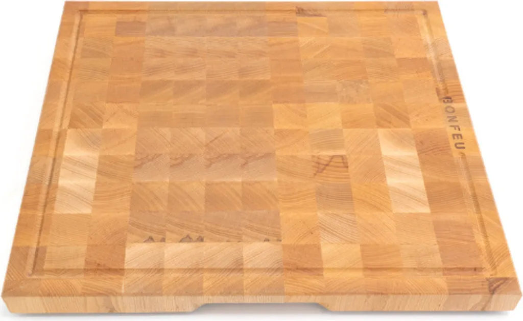 Fini les planches fragiles : Billot BonButcher Block BonFeu bois massif