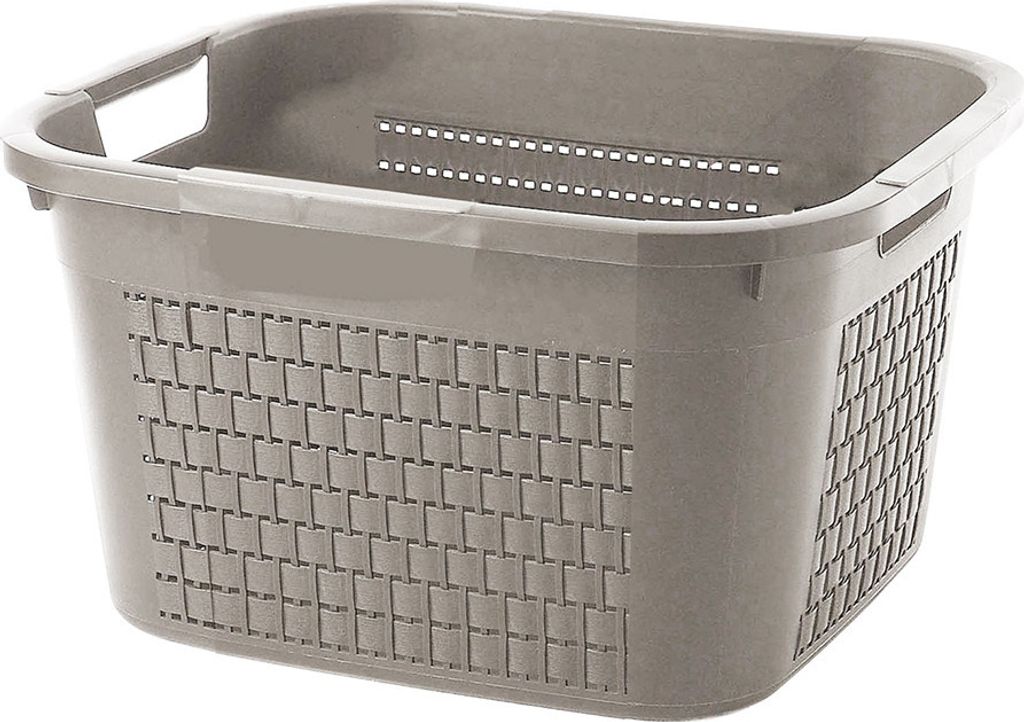 Wäschekorb 22 l COUNTRY, Farbe:Cappuccino Produktbild 