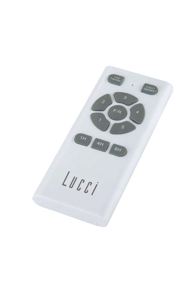 Ventilateur de plafond 122 cm basse consommation avec télécommande LED