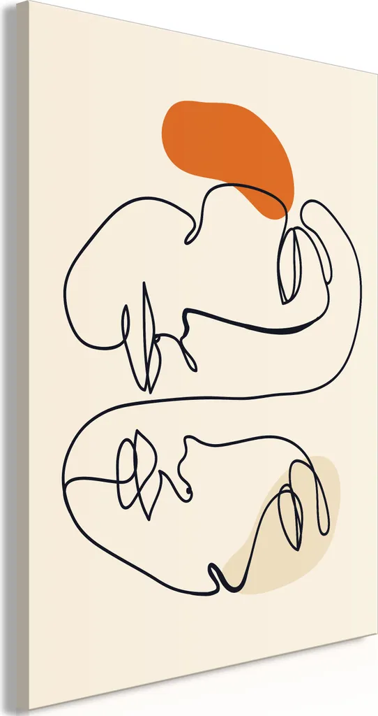 Decorazione Murale Astratta 80x120 - Quadro Moderno Connessione Solare