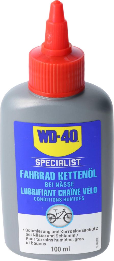 WD-40 BIKE Kettenöl, Fahrradketten Öl für feuchte Produktbild 