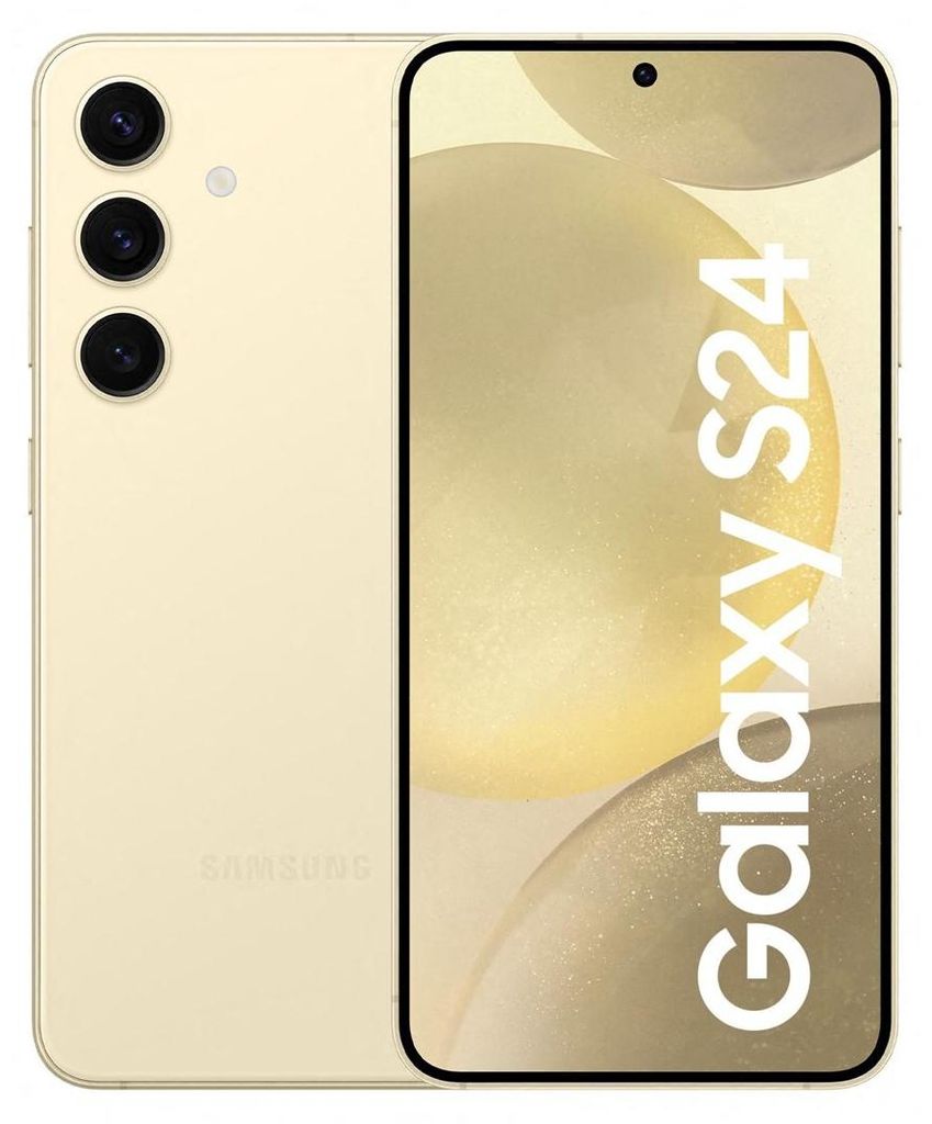 Samsung Galaxy S24 FE 5G 256GB Yellow Smartphone Produktbild 