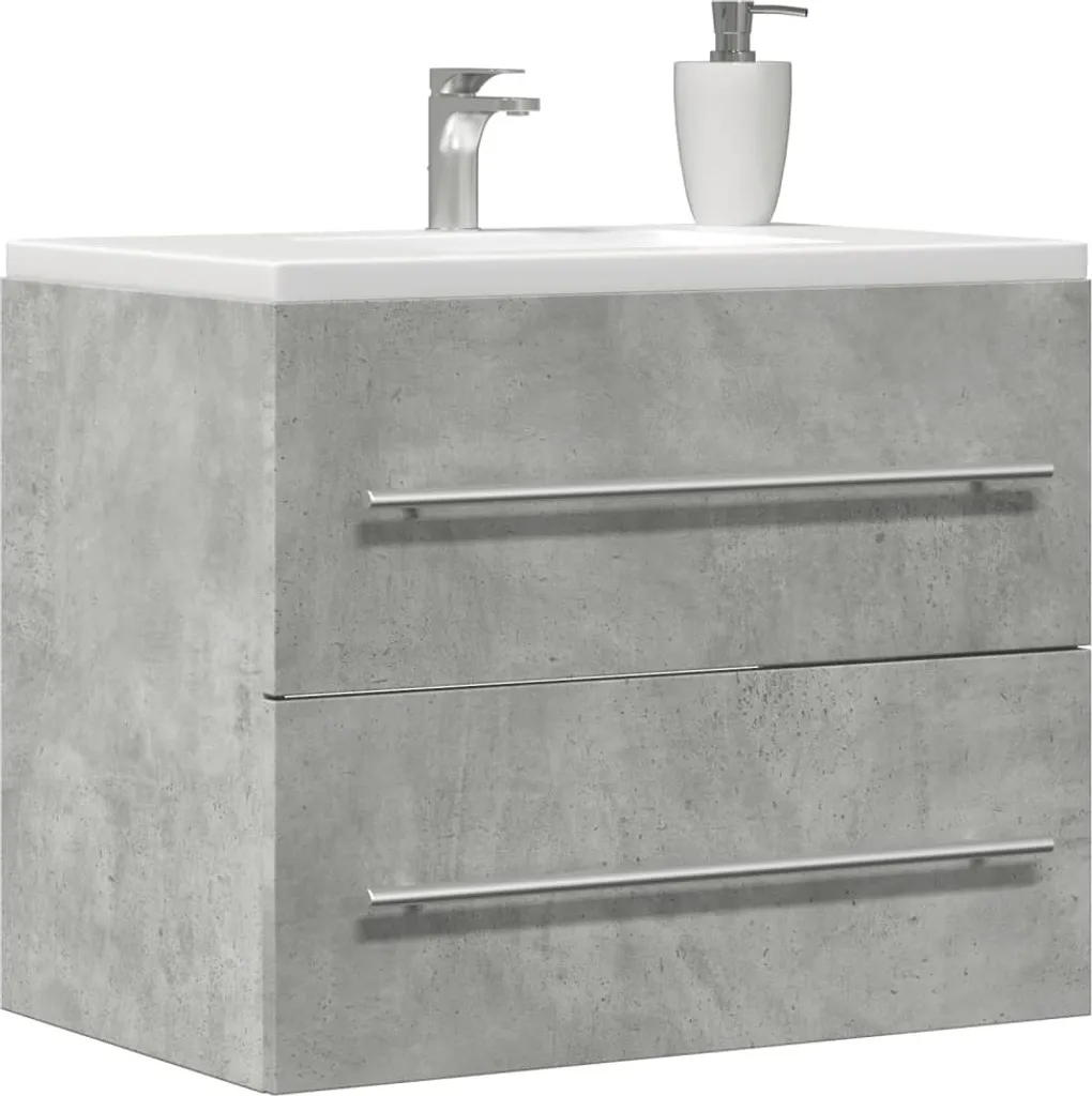 Maison Exclusive Mobile Lavabo 60cm | Grigio Cemento per la Famiglia